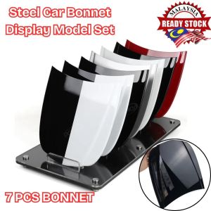 Steel Car Bonnet Display Model Set (1 SET 7 PCS CAR BONNET) Car Hood / Display Coating & PPF