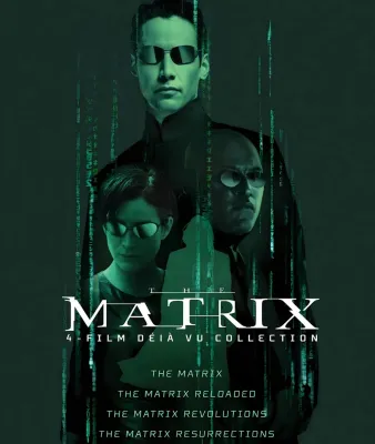 Bluray Box Set กลับสู่โลกของเมทริกซ์ คีนู รีฟส์ เสียงไทย 5.1 บลูเรย์ The Matrix 4-FILMS ฉบับ เดจาวู มาสเตอร USA