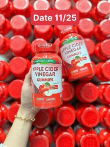 CHÍNH HÃNG Kẹo dẻo giấm táo Natures Truth Apple Cider Vinegar Gummies Của Mỹ