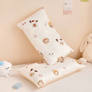 Childrens pure cotton 40x60 pillowcase kindergarten baby 30x50 cartoon pillowcase household full cotton baby pillowcase
