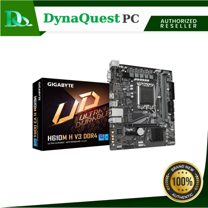 Gigabyte H610M H DDR4 - Carte mère - | Muséericorde