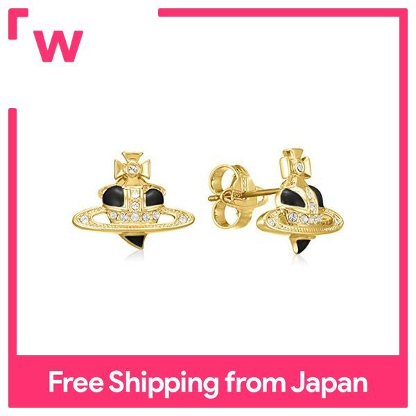 [Vivienne Westwood] SMALL DIAMANTE Earrings with Exclusive Box and ...