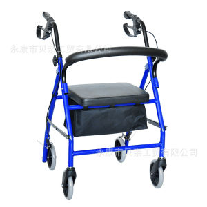 LZD  Elderly Wheelchair Seat Supplies Scooter Mule Cart Trolley Walking Aid Armrest Foldable and Portable E-Commerce
