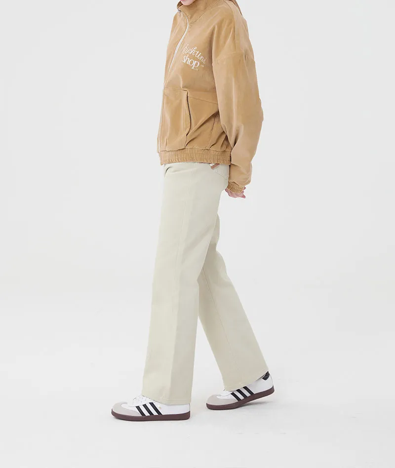 KIRSH] UNI LETTERING LOGO CORDUROY JACKET |22AW | | Lazada.co.th