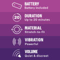 Durex Intense Vibe Ring (Silent Vibrating/ Vibrator Ring for Man & Woman) | Adult Toy. 