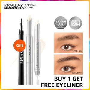 LAMEILA 【Free Gift】FOCALLURE Double-headed Transparent Eyebrow Crayon Lasting Natural Naked Makeup Waterproof Smooth And Delicate Wild Eyebrow Eyebrow Pen makeup
