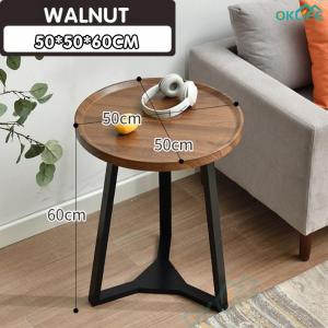 [OKLIFE. SG]bedroom  side table round coffee table bedside table Living Room Round Table Balcony Small Round Table