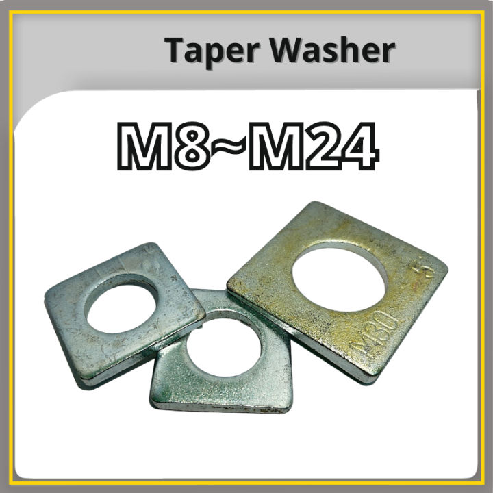 Taper Washer with 5 Degree Slope Zinc Plating M8 M10 M12 M14 M16