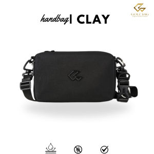 GOEZ BAG-Handbag Pria Clay Exclusive Sling Bag Tas slempang Waterproof Waist bag Clutch Bag Anti Air Anti Bara Api Tas Murah