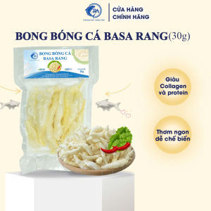Bong bóng cá Basa rang Phương Anh Đồng Tháp gói 30gram - Giàu collagen thơm ngon bổ dưỡng dễ chế biến
