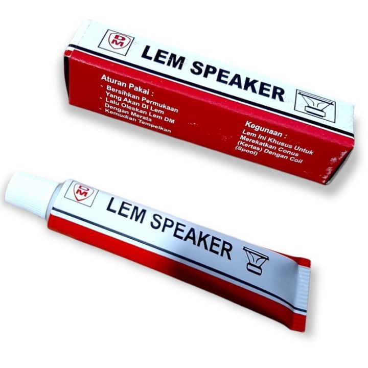 Lem salon / speaker DM Kualitas Super - Daya Rekat Kuat