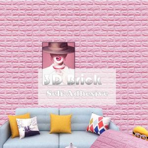 Big Size 3D Foam Wall Sticker for Bedroom Ceiling DIY Design Decorative Tile Waterproof Self Adhesive