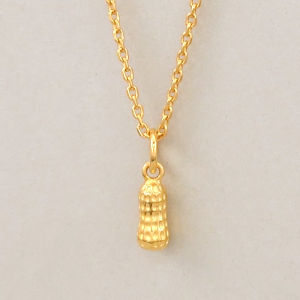 Chow Sang Sang 999.9 24K Pure Gold Price-by-Weight Gold Peanut Longevity Pendant 68982P