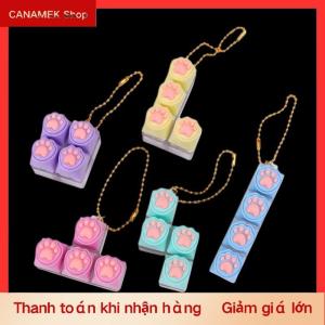 CS Bàn Phím Di Động Clicker Fidget Keychain Thiết Lập Nút Cho Cảm Giác Căng Thẳng Cứu Trợ Lý Tưởng Cho Văn Phòng Du Lịch Đồ Chơi Túi Pandent