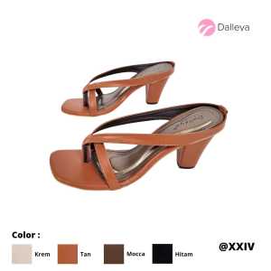 DALLEYA COLLECTION - Evita Sandal Heels Wanita Hak 7 cm