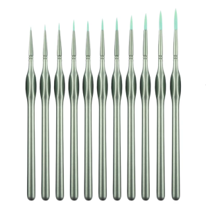 11Pcs Detail Brush for Acrylic Watercolor Gouache Oil Face Painting Model Figurine Artwork Miniature Brus