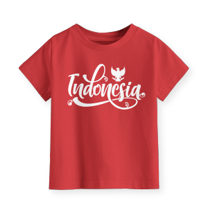 Kaos Agustusan Series Kemerdekaan Indonesia couple Family Motif Indonesia Warna Merah Putih