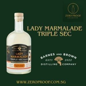 Barnes Brown Lady Marmalade Triple Sec Non-Alcoholic 700ML Singapore