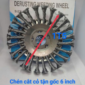 ( Chén)Lưỡi cắt cỏ dạng chén rẫy cỏ tận gốc bàn chải máy cắt cỏ 6 inch- đường kính 15cm lưỡi cắt cỏ tận gốc hàng chính hãng- Cửa Hàng Nam