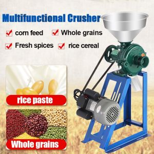 220V Portable Peanut Butter Corn Grinding Coffee Grain Multifunctional Burr Grinder