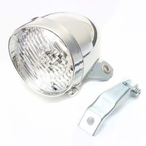 Retro Bike Light 3 LED Classic Bike Headlight Waterproof Bicycle Head Light Front Fog Safety Warning Lamp Road Mountain Bike MTB Decoration With Holder For Night Cycling