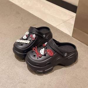 [Free Shipping] WomenS Thick-Soled Clogs 2026 New Summer Outdoor Non-Slip Beach Shoes Height-Increasing Eva Slippers