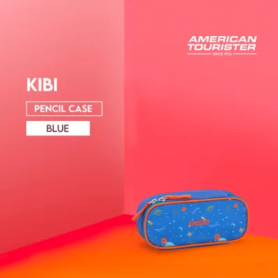 American Tourister Kibi Pencil Case - Blue