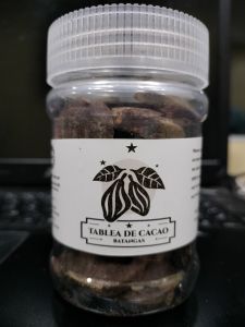 Tablea De Cacao Batangas Fermented Pure Tablea Chocolate Unsweetened 24 Pcs Per Bottle