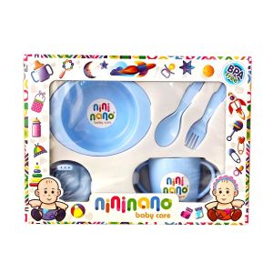 Nininano Feeding Set Alat Makan Bayi BPA Free Cocok Kado Gift Set Hampers
