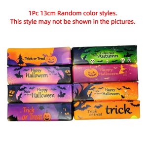 538TD Creative Halloween Squishy Toy Super Soft Colorful Slow Rebound Butter Stick Kneading Toys Hand Relax Butter Stick Squeezing Toy Office