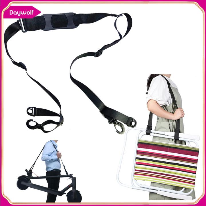 Daywolf Carry Strap for Beach Chair Adjustable Shoulder Strap Beach