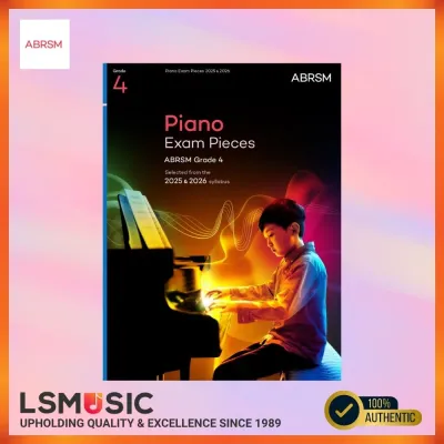 ABRSM Piano Exam Pieces from 2025 & 2026 Grade 4