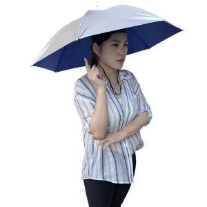 Outdoor Foldable Sun Umbrella Hat Golf Fishing Camping Headwear Cap Head Hat 76cm Umbrella