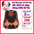 Gối massage cổ vai gáy lưng cao cấp chính hãng - Nệm, đệm, gối, máy massage toàn thân, cổ vai gáy có hồng ngoại, giảm đau nhức nhanh chóng, thư giãn cơ thể. 