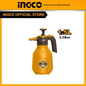 Bình xịt phun nước có áp 2.5bar INGCO dung tích 1.5L HSPP201502 và 2L HSPP20202 van xả áp an toàn