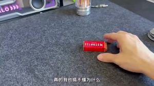 Simulated Meiji Chocolate Fidget Keychain Bendable Snap Stress Relief Toy Portable Cute Food Pendant Novelty Gift 巧克力掰掰乐