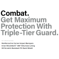 UNIQ Combat Luminous iPhone 16 Pro Max Case / 16 Pro / 16 Plus MagClick Charging Hybrid Phone Case. 