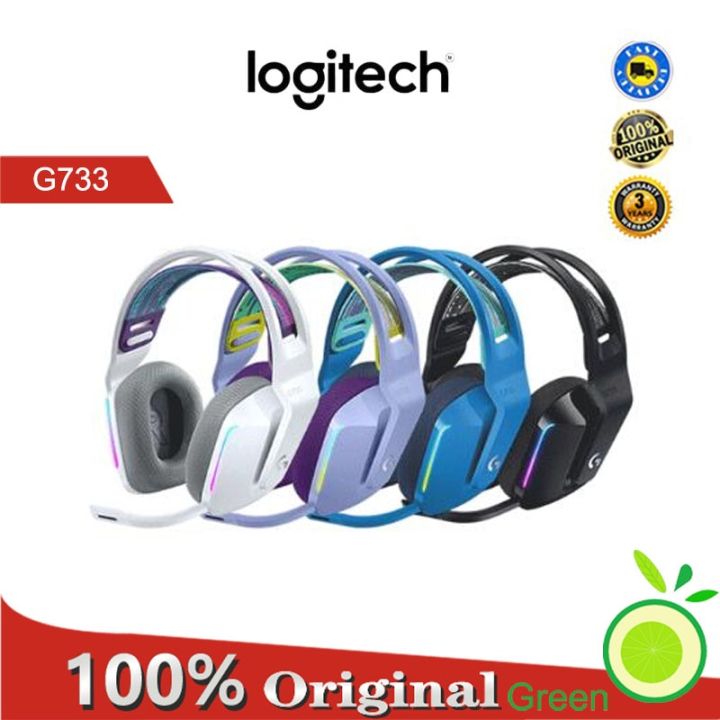 Logitech G733 LIGHTSPEED Wireless Gaming Headset RGB DTS