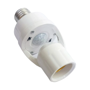 Auto On/Off Light Socket Adapters Infrareds Sensorings Technology Energy Saving Design Universal Fit Construction