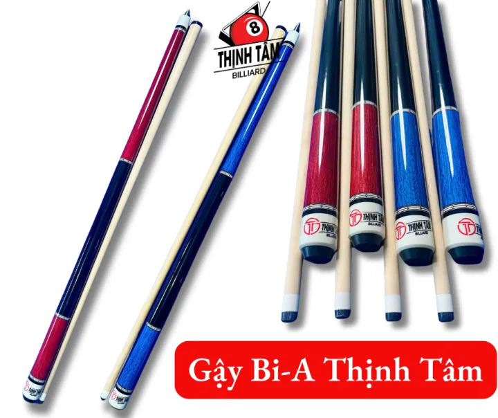 Cơ Bida 2 Khúc Đài Loan 145cm, Cơ Bi-A Nhẹ 350gram Dành Cho CLB