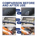 Jaysuing Strong Casting Adhesive High Temperature Resistance Iron Metal Oil Tank Repair Agent Welding Adhesive Cast Metal Glue Metal Repair Glue AB Glue Strong Bond Sealant Glue Heat Resistance Metal Repair Adhesive Industrial Casting Agent. 