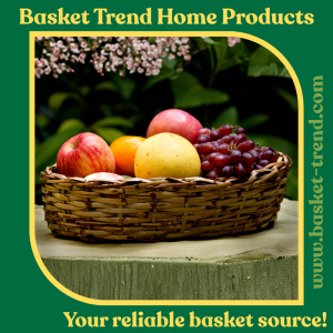 BASKET TREND Oval Balinguay Tray kitchen orhanizer bacbac rattan wicker bamboo