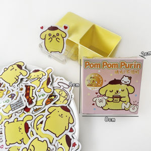 Sanrio Decorative stickers kuromi handbill stickers Cartoon cute waterproof stickers