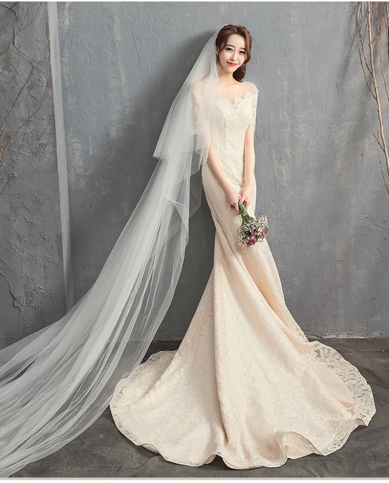 Korean wedding dress on sale 2018