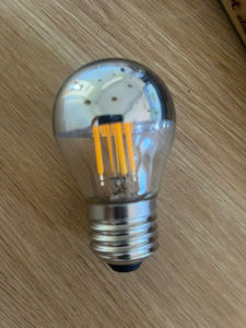 Bóng đèn E27 Edison 4W G45 A60 Đèn sợi cổ điển Đèn LED ánh sáng vàng ấm áp