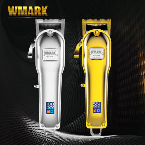 WMARK electric hair clipper cross-border mens haircut professional hair salon scissor clippers LCD display electric clippers