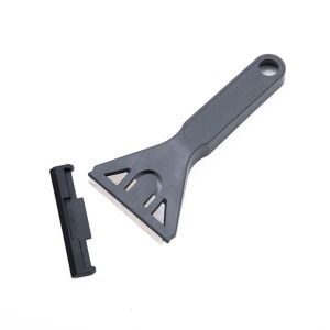 SIDSI Steel Head 1 pcs Window Oven Wall Cleaning Hand Tools Long Handle Cleaning Shovel Glass Scraper Plaster Trowel Scraper Tool