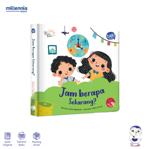 DAR Mizan - Buku Anak Seri Cerita Balita Jam Berapa Sekarang Boardbook - Millennia