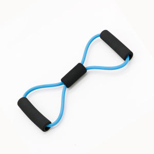 Dây tập cơ ngực YOGA chính hãng SPORTY YGT2 hình số 8 chất liệu silicon đàn hồi hỗ trợ các bài tập dãn cơ tập thể hình