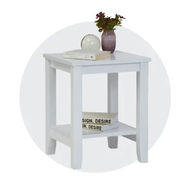 ALiST - ELINA Bedside Table / Side Table / Meja Tepi Katil / Meja Sisi Bilik Tidur / 床头柜 / 小架子 / 床边架 / 沙发架子